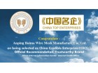 Chinese Name Enterprise Certificate