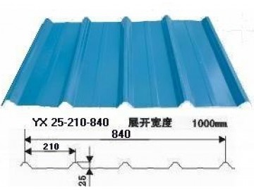 840型穿孔壓型吸音板