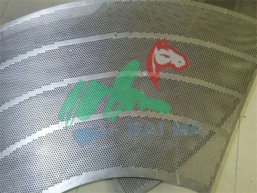 扇形不銹鋼篩片